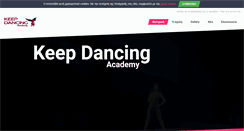 Desktop Screenshot of keepdancing.eu